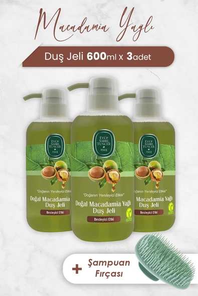 Eyüp Sabri Tuncer Doğal Macadamia Yağlı Duş Jeli 600 ml ürün görseli