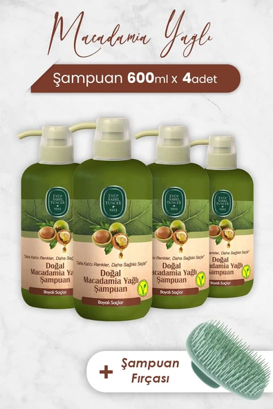 Eyüp Sabri Tuncer Doğal Macadamia Yağlı Şampuan 600 ml ürün görseli