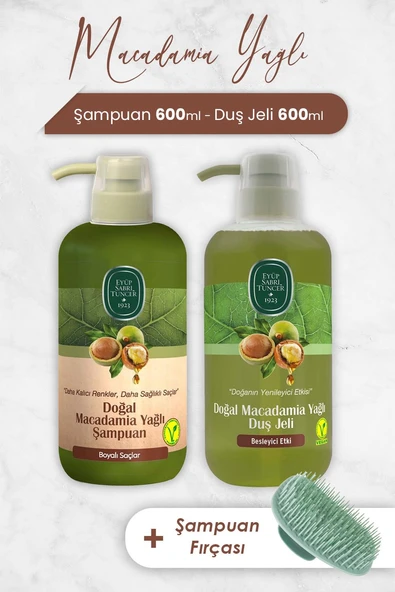 Eyüp Sabri Tuncer Doğal Macadamia Yağlı Şampuan 600 ml ürün görseli