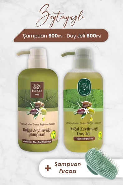 Eyüp Sabri Tuncer Doğal Zeytinyağlı Şampuan 600 ml Pet Şişe ürün görseli