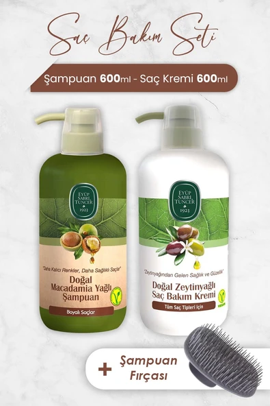 Eyüp Sabri Tuncer Doğal Macadamia Yağlı Şampuan 600 ml ürün görseli
