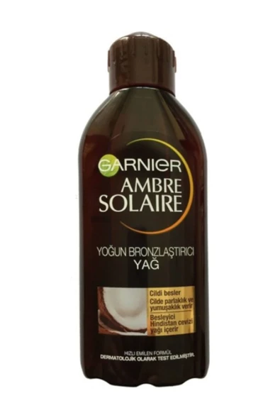 Garnier Ambre Solaire Bronzlaştırıcı Yağ Hindistan Cevizi 200 ml