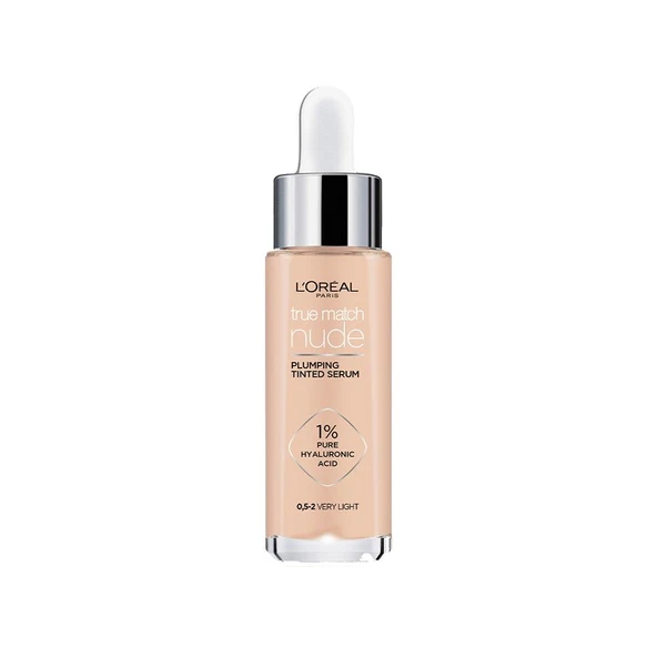 Loreal Paris True Match Nude Fondöten Serum 0,5-2 Very Light