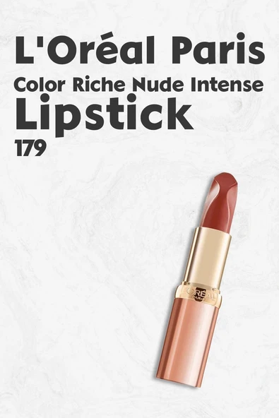 Loreal Paris Color Riche Lipstick Nude Intense 179