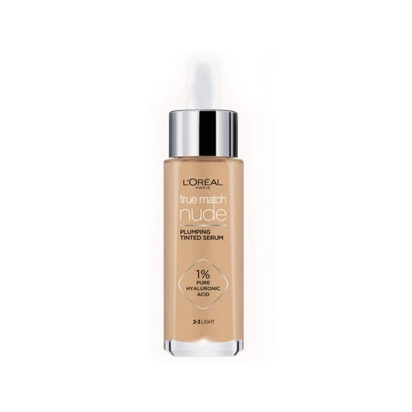 Loreal Paris True Match Nude Fondöten Serum 2-3 Light