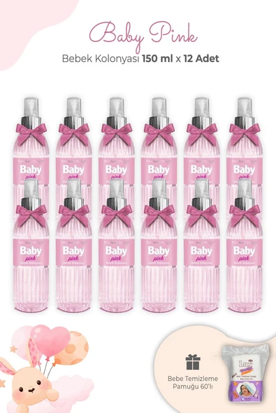 Eyüp Sabri Tuncer Bebek Kolonyası Baby Pınk 150 ml