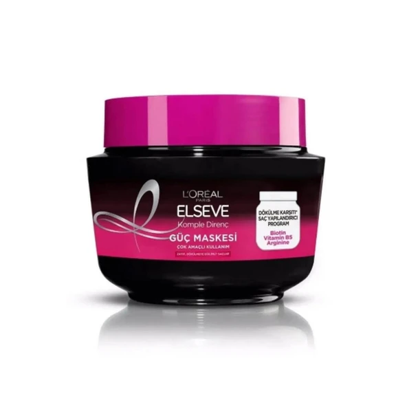Elseve Saç Maskesi 300 ml. Komple Direnç (6'lı)