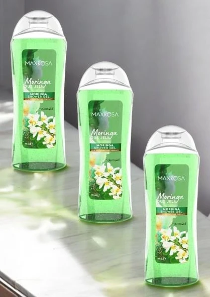 Maxrosa Duş Jeli Moringa 750ML x3 Adet