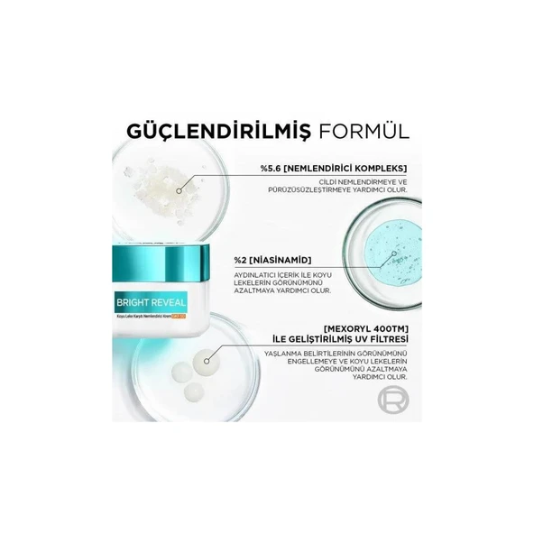 Loreal Paris 50 ml Koyu Leke Karşıtı Nemlendirici Krem GKF 50 - 2