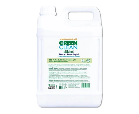 Green Clean Bitkisel Banyo Temizleyici 5 Lt