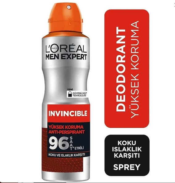Loreal Paris Men Expert Invincible Anti-Perspirant Deodorant 150 ml