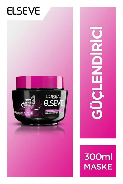 Elseve Arginine Dökülme Karşıtı Saç Bakım Maskesi 300 Ml 3600522247265 - 1