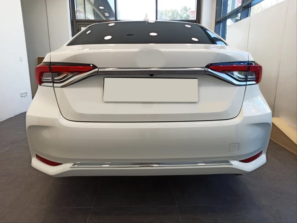 COROLLA 2019+ IÇIN UYUMLU ARKA TAMPON ALT NIKELAJI - 6