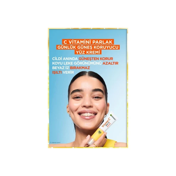 Garnier Günlük Güneş Koruyucu Fluid Yüz Kremi Işıltılı Doku - 3