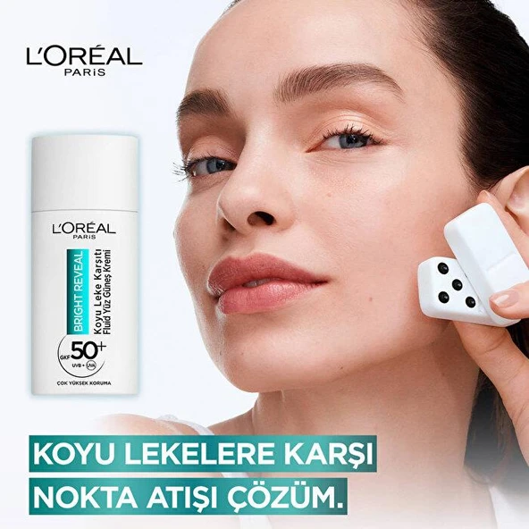 L'oreal Paris Bright Reveal Spf 50+ Koyu Leke Karşıtı Yüz Güneş Kremi 50 ml - 4