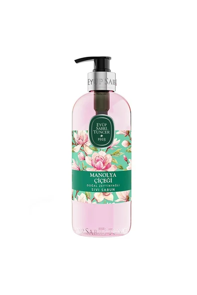 Eyüp Sabri Tuncer Doğal Zeytinyağlı Sıvı Sabun Manolya Çiçeği 500 ML x 3 Adet - Resim 3