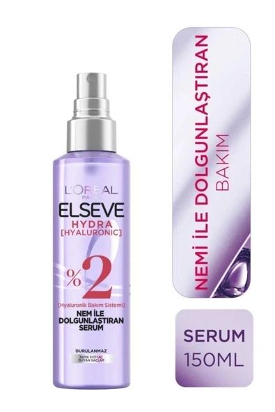 Elseve Hydra [hyaluronic] Nem Ile Dolgunlaştıran Serum 150ml--Saklı Güzellik--