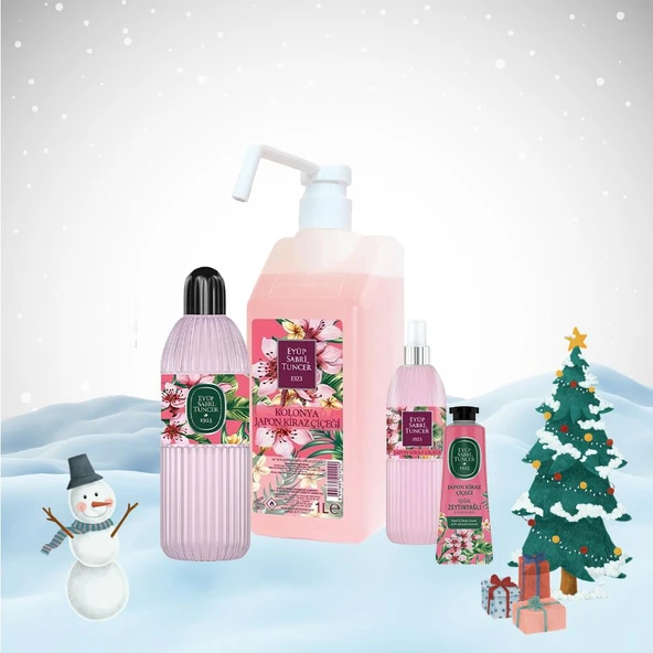 Eyüp Sabri Tuncer Yılbaşı Özel Japon Kiraz Çiçeği Seti ürün görseli