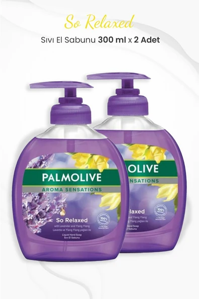 Palmolive Aroma Sensations So Relaxed Sıvı Sabun 300 ml x 2 Adet ürün görseli