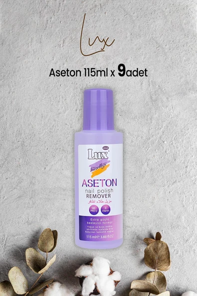 Lux Aseton 115 ml x 9 Adet ürün görseli
