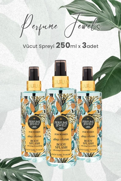 Eyüp Sabri Tuncer Deep Charm 250 ML x 3 Adet