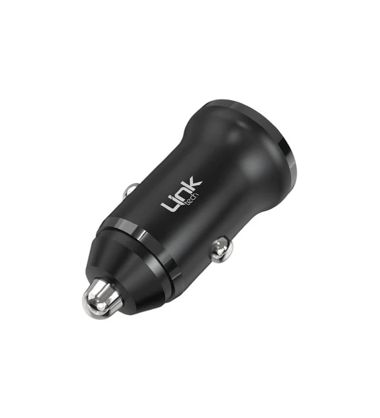 Link Tech C483 Çevre Dostu 12W Tip-C Kablolu Araç Şarj Aletİ - 2