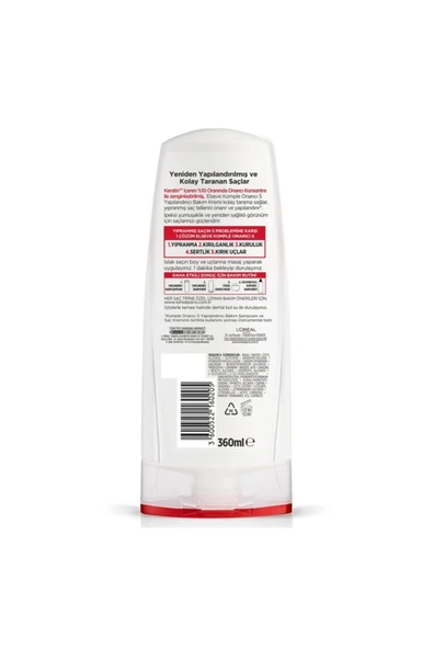 Loreal Paris Elseve Komple Onarıcı 5 Yapılandırıcı Bakım Kremi 360 ml - 3