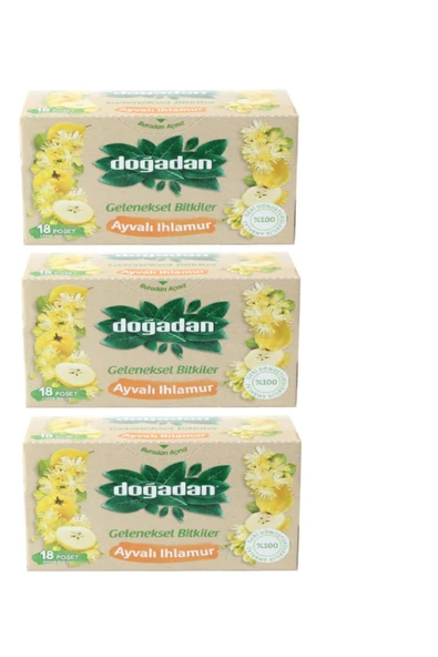 Doğadan Ayvalı Ihlamur Çay 18'li x 3 ürün görseli