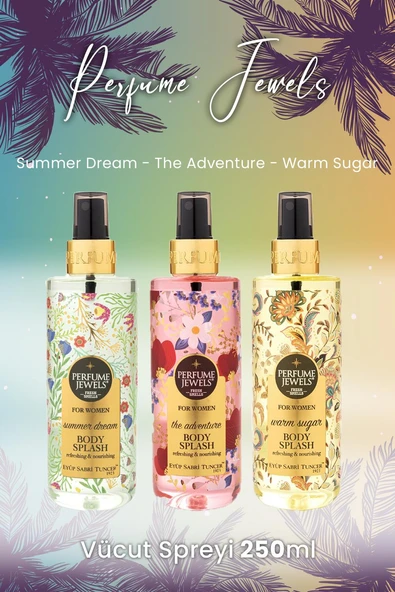 Eyüp Sabri Tuncer Vücut Spreyi Summer Dream, The Adventure ve Warm Sugar ürün görseli