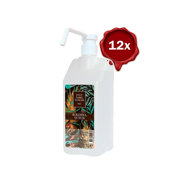 Eyüp Sabri Tuncer Tütün Kolonyası Sprey Başlıklı 1 lt x 12 ürün görseli
