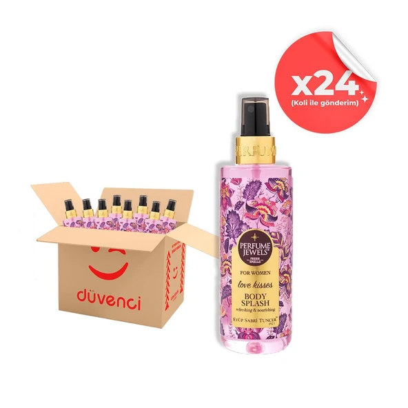 Eyüp Sabri Tuncer Pj Body Splash Love Kisses 250 ml x 24
