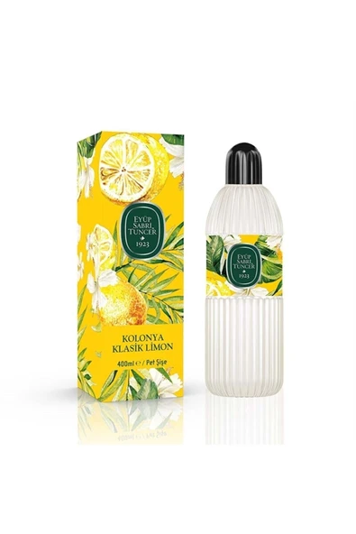 Eyüp Sabri Tuncer Klasik Limon Kolonyası 80 Derece Pet Şişe 400 ml x 5 Adet - Resim 3