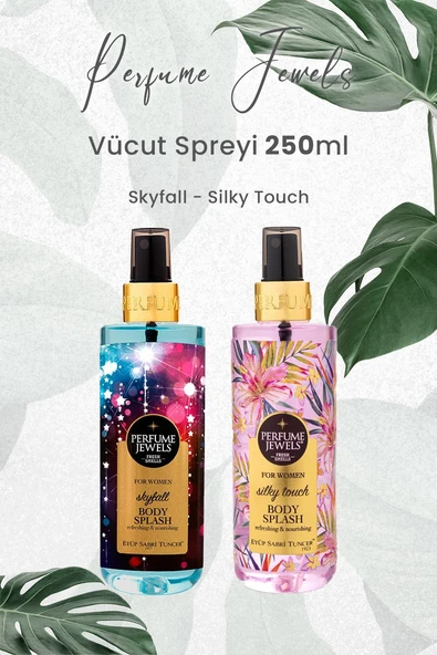 Eyüp Sabri Tuncer Vücut Spreyi Skyfall 250 ml ve Silky Touch 250 ml
