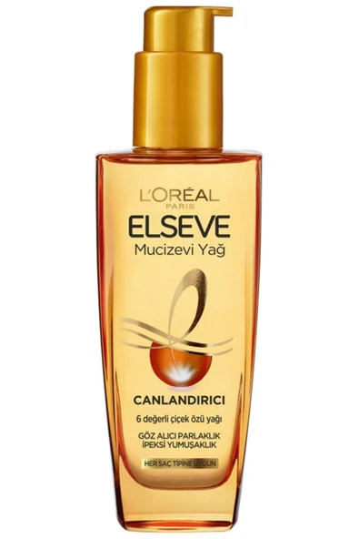 Elseve Marka: Mucizevi Bakım Yağı Normal Saçlar Için 100 Ml Kategori: Saç Serum Ve Yağı