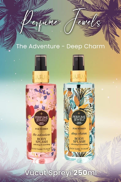 Eyüp Sabri Tuncer Body Splash The Adventure 250 ml ve Deep Charm 250 ml