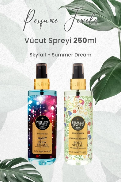 Eyüp Sabri Tuncer Vücut Spreyi Skyfall 250 ml ve Summer Dream 250 ml