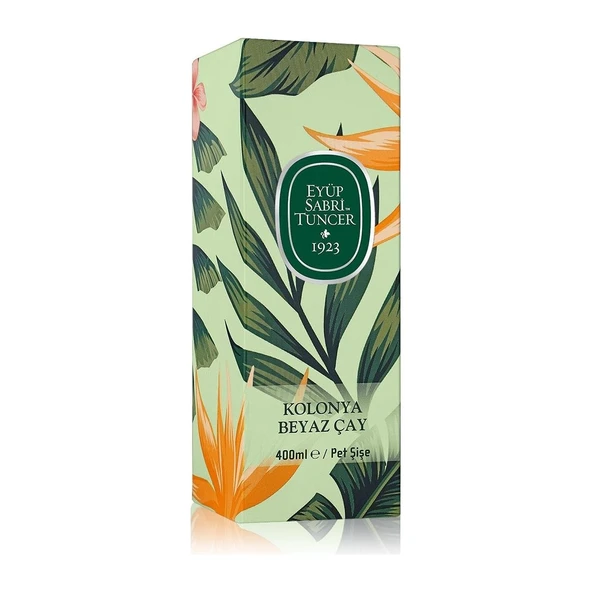 Eyüp Sabri Tuncer Beyaz Çay Kolonyası 400 ml - Pet Şişe - Resim 3