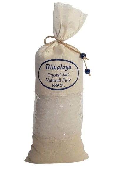 Himalaya Tuzu 4 Kg. Bez Torbada (1kg.x4ad.) Iri Taneli Beyaz Renk Himalaya Orijinal Tuz - 2