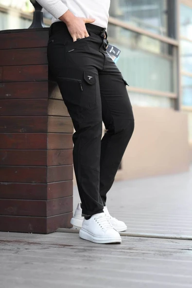 Outdoor Taktikal Pantolon -  Olympos Likralı Kumaş, S Beden Bel 88 cm - 3
