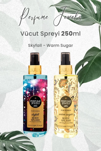 Eyüp Sabri Tuncer Vücut Spreyi Skyfall 250 ml ve Warm Sugar 250 ml