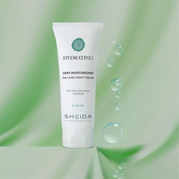 Sheida Hydrating Yoğun Nemlendirici Günlük Bakim Kremi 75ml - Yağlı Cilt İçin - 4