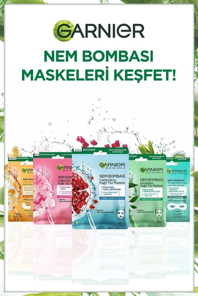 Nem Bombası Ferahlatıcı Kağıt Maske 28gr - Resim 5