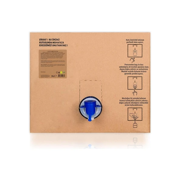 Ayvalık Zeytin Çiçeği Doğal Zeytinyağlı Sıvı Sabun 5 lt - Bag in Box
