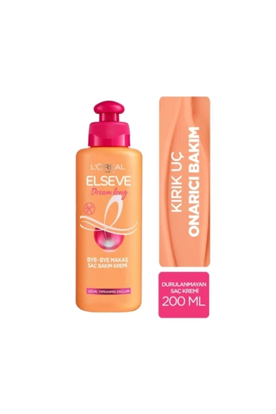 Elseve Dream Long Bye-bye Makas Saç Bakım Kremi 200 Ml X 2 Adet ürün görseli