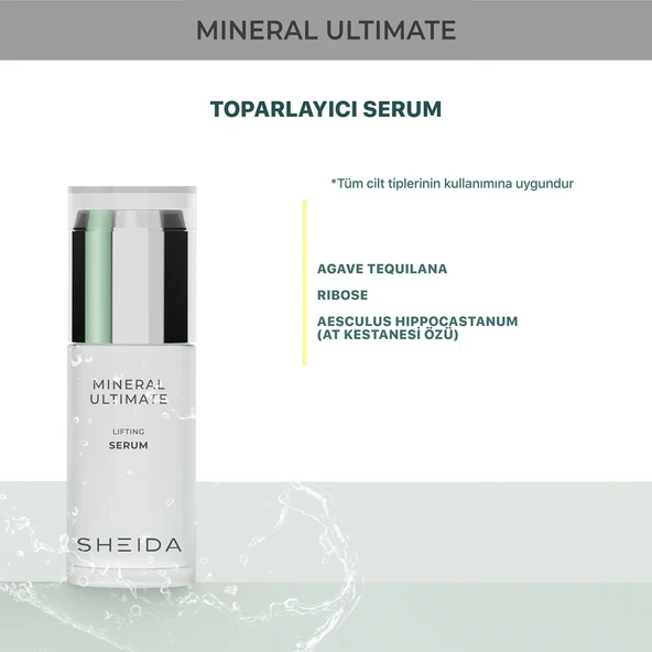 Sheida Mineral Ultimate Toparlayıcı Serum 40 ml - 3