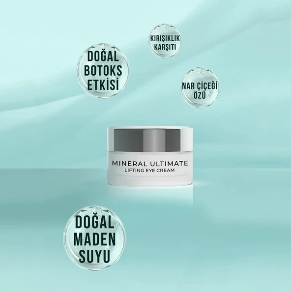 Sheida Mineral Ultimate Toparlayıcı Göz Kremi 20 ml - 3