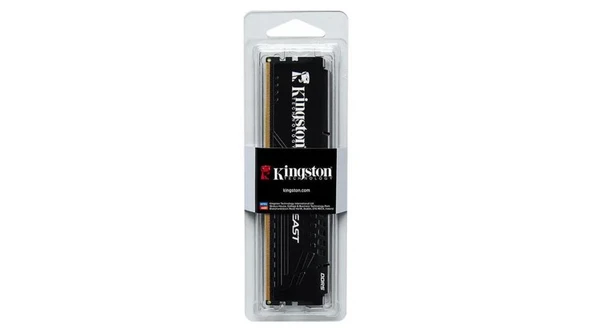 Kingston Beast KF556C36BBE-16TR 16GB (1x16GB) DDR5 5600MHz CL36 Siyah Gaming Ram (Bellek) - 2