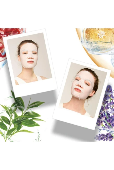 Nem Bombası Ferahlatıcı Kağıt Maske 28Gr 3'lü - Resim 4