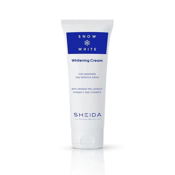 Sheida Snow White Ton Açıcı ve Beyazlaştırıcı Koltuk Altı Ve Özel Bölge Kremi 75 ml - 2