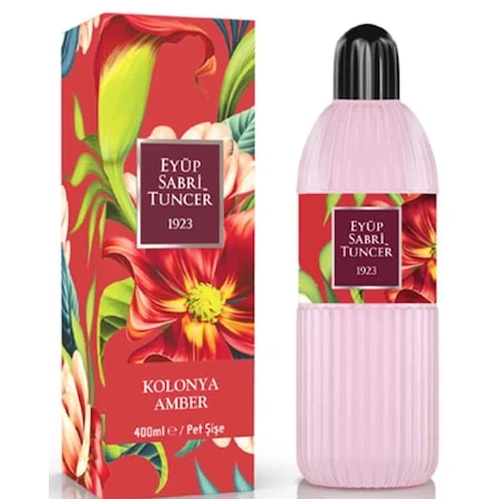 Eyüp Sabri Tuncer Amber Kolonyası 400 ml Silindir Pet Şişe ürün görseli
